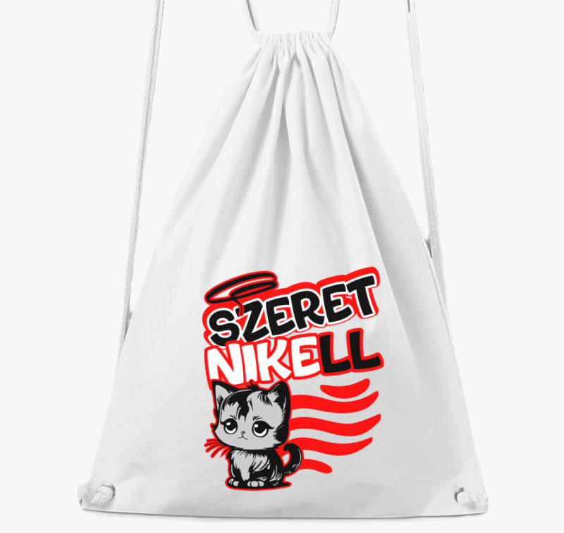 Szeretni kell cicusos nahrbtnik