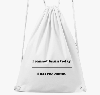 I cannot brain nahrbtnik