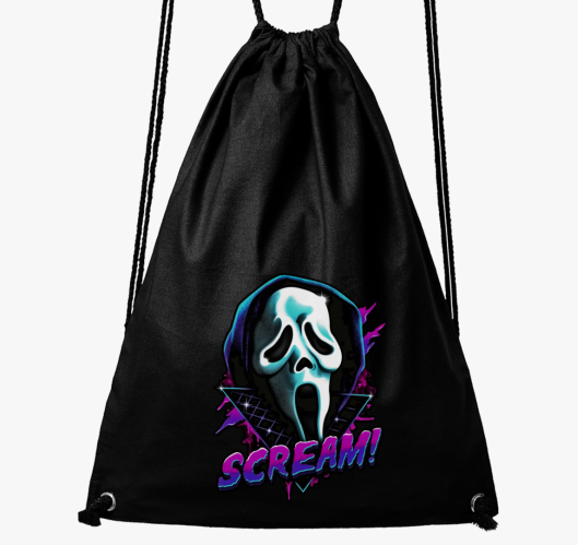 Scream maszk nahrbtnik