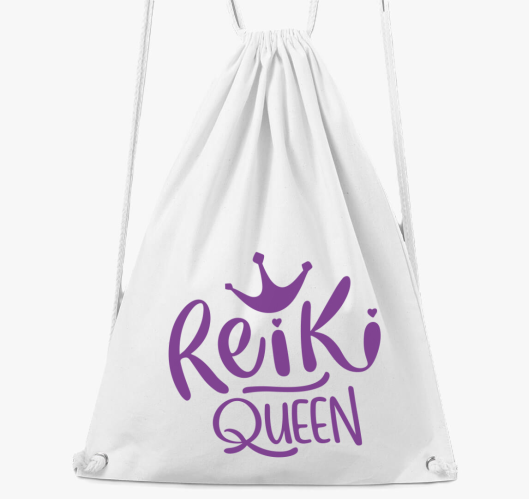 reiki queen vijolična nahrbtni...