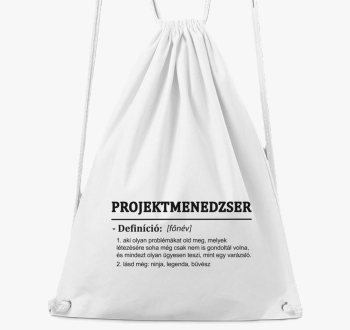 Projektmenedzser nahrbtnik