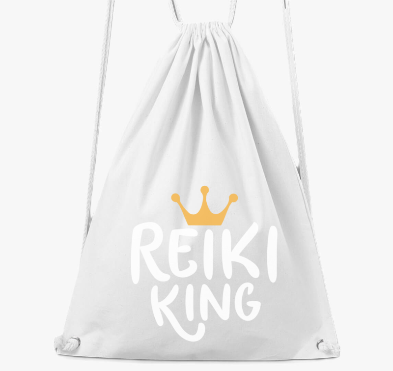 Reiki king bela nahrbtnik
