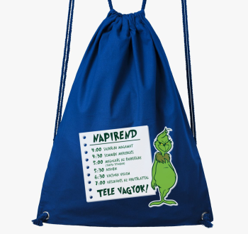 Grincs napirend nahrbtnik