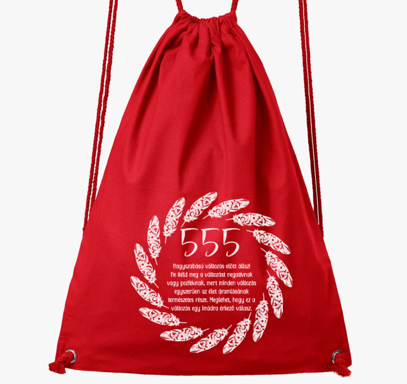 555 angyali nahrbtnik