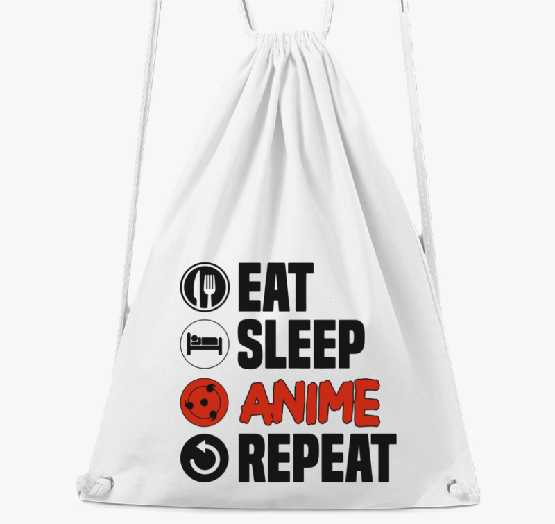 Eat sleep anime repeat nahrbtnik