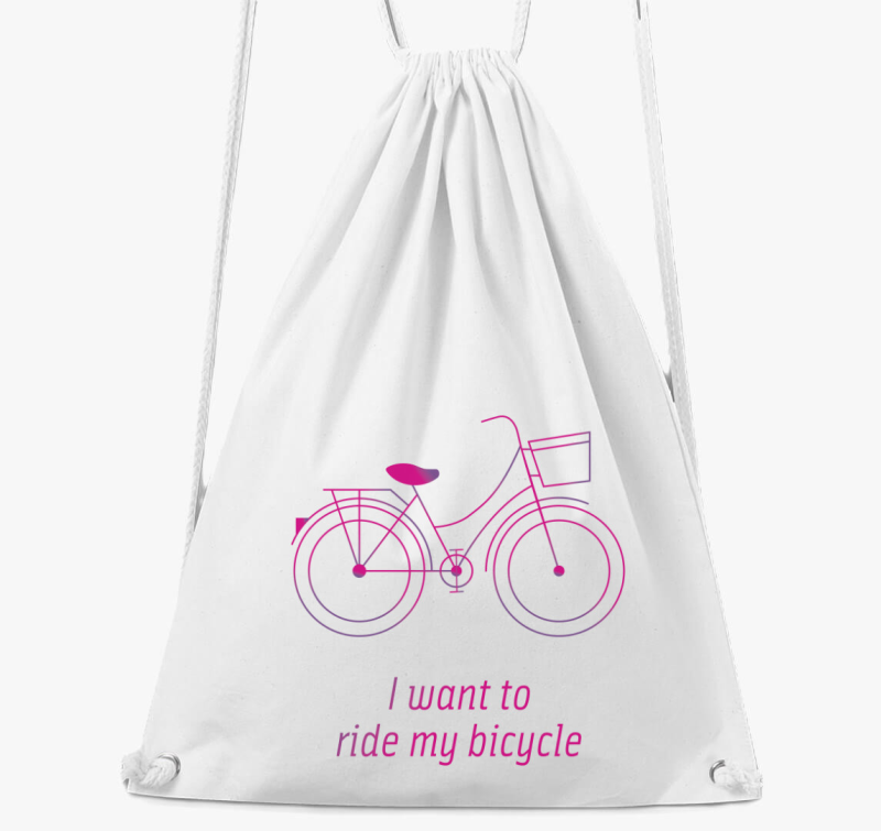 Biciklis nahrbtnik - I want to ride my bicycle