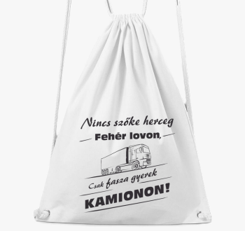 Kamion voznik nahrbtnik