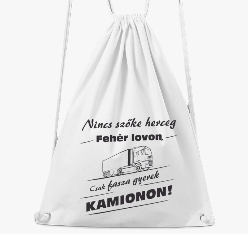 Kamion voznik nahrbtnik