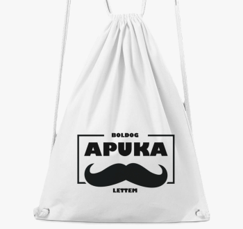 Boldog apuka lettem nahrbtnik