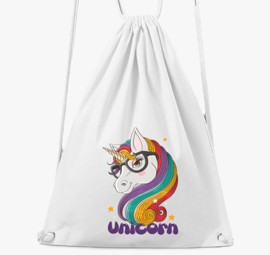 Unikornisos nahrbtnik