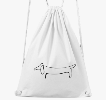 egyvonalas rajz nahrbtnik