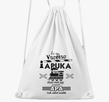 Železničar apuka nahrbtnik