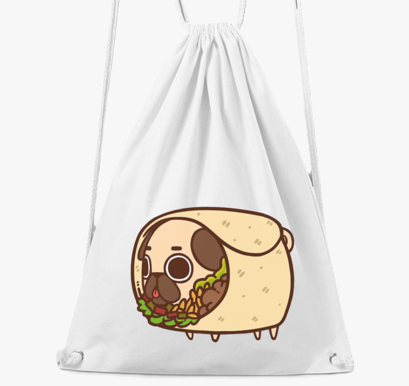 Mopsz burrito nahrbtnik