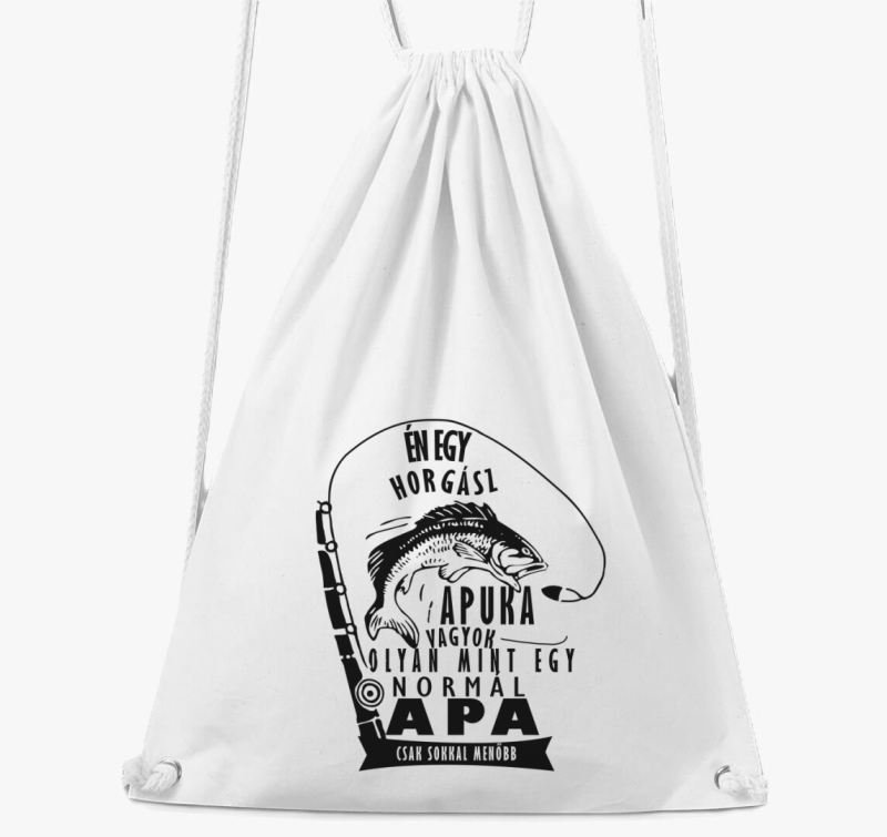 Ribič apuka sem nahrbtnik