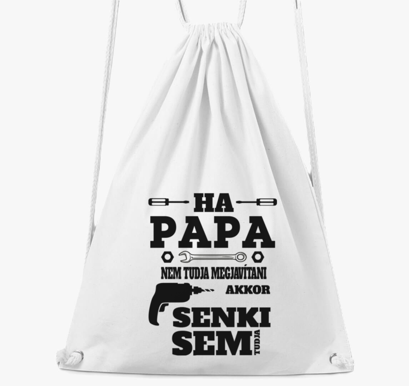 Ha Papa Ne tudja... nahrbtnik