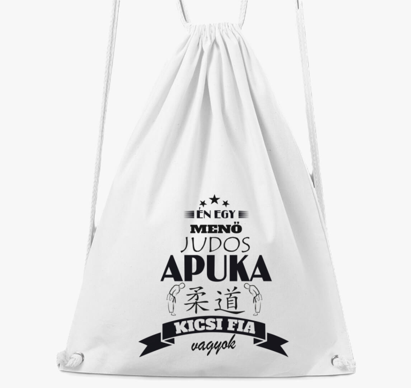 Judos apuka kisfia nahrbtnik