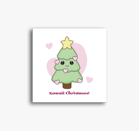 Kawaii slika na platnu