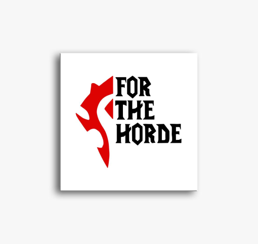 For the horde slika na platnu