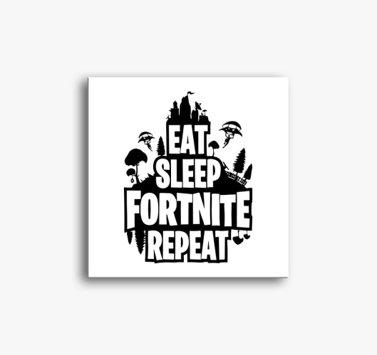 Eat sleep fornite repeat slika...