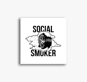 Social smoker slika na platnu