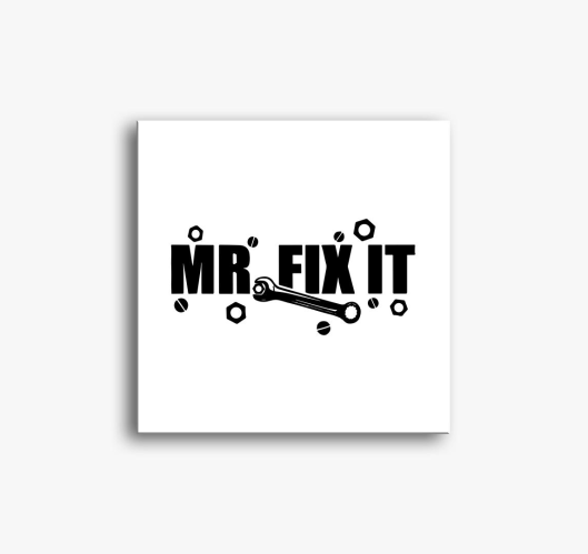 Mr fix it slika na platnu