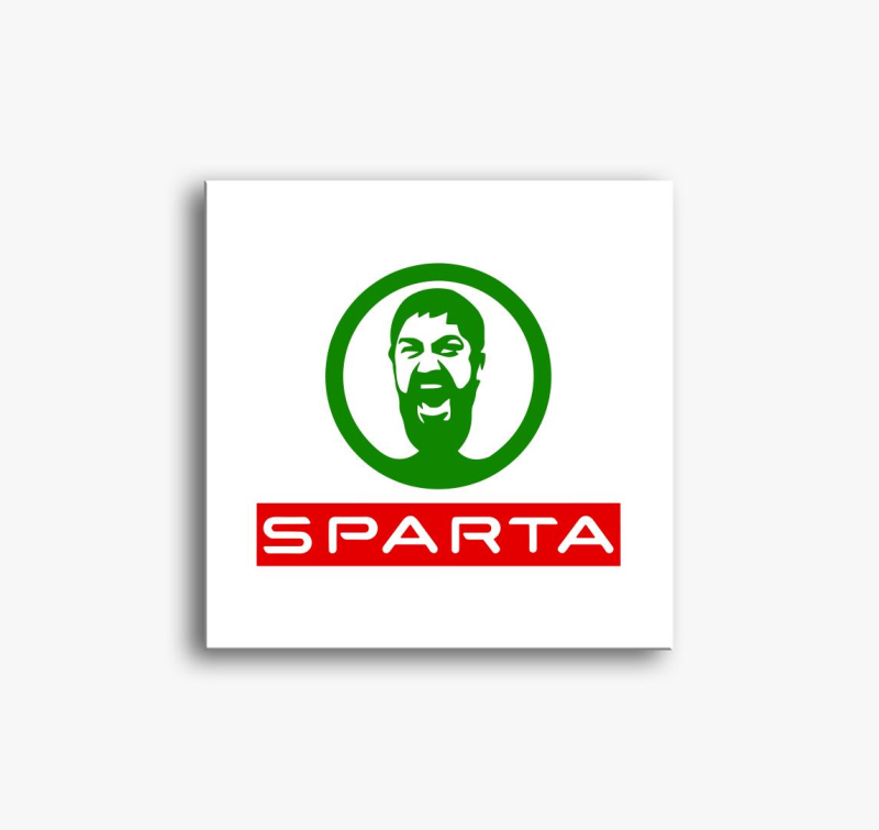Sparta slika na platnu