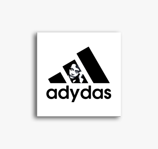Adydas slika na platnu