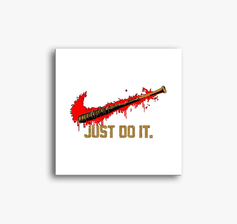 Negan Just Do It slika na platnu