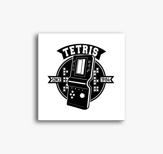 Tetris 1984 slika na platnu