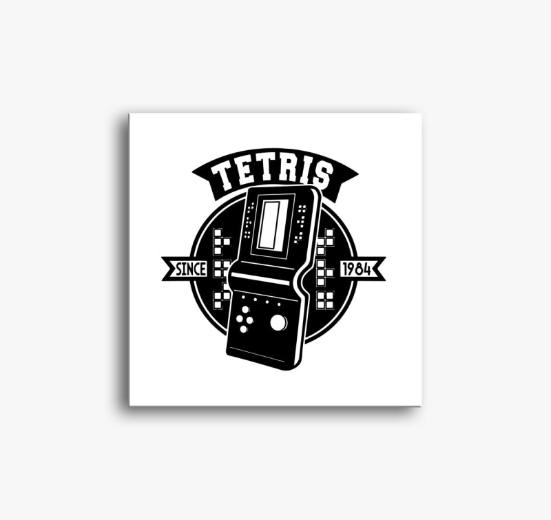 Tetris 1984 slika na platnu