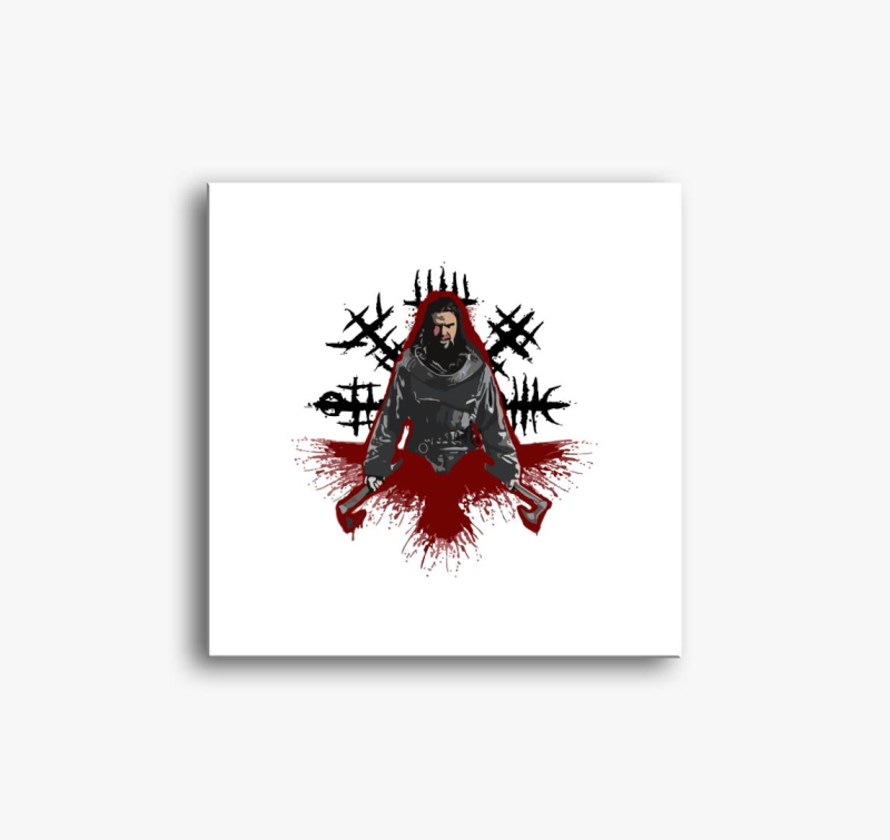 Vikings axes slika na platnu