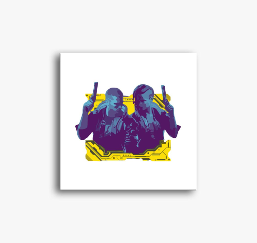 Cyberpunk characters slika na ...