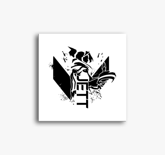 Valorant Jett slika na platnu