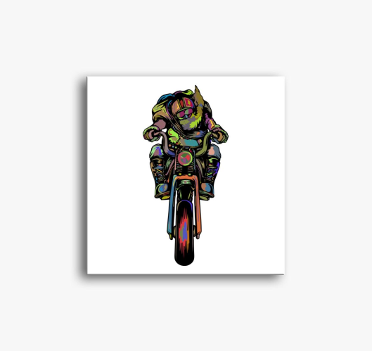 Motoros Art slika na platnu