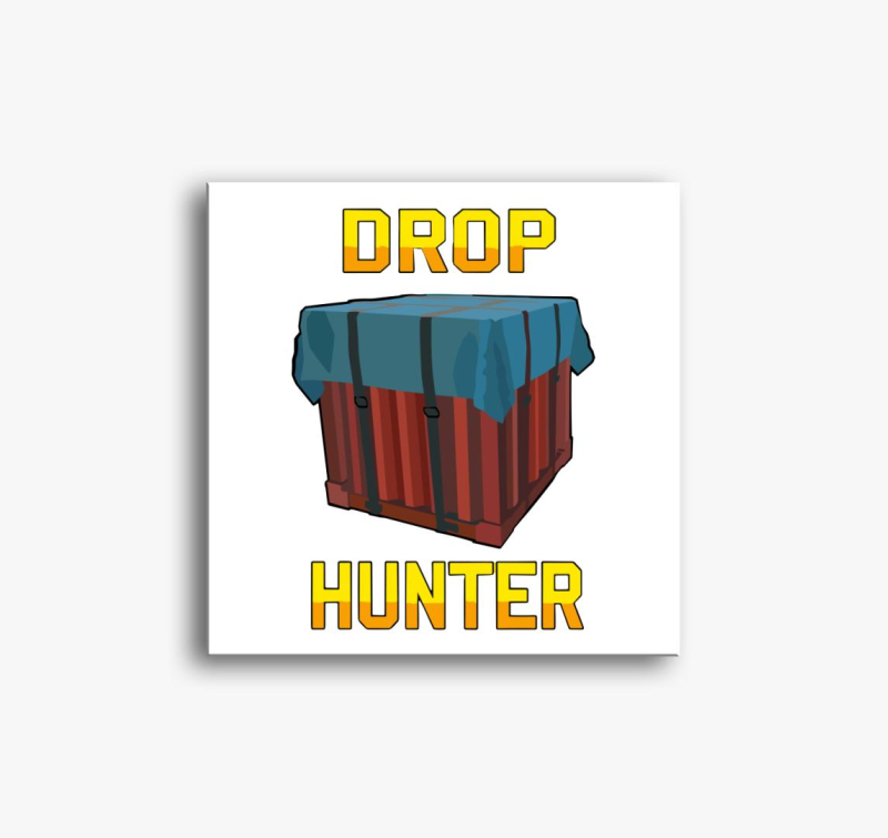 Drop hunter slika na platnu