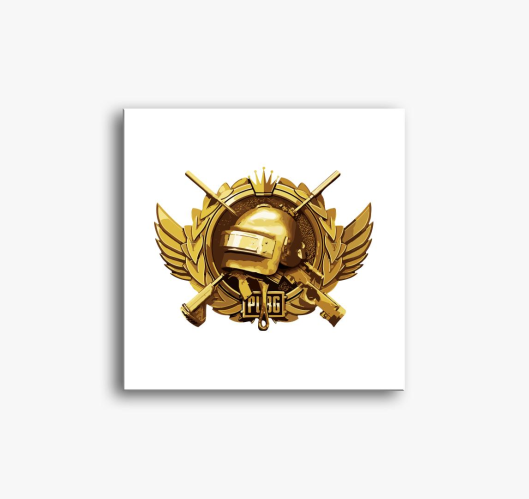 PUBG slika na platnu