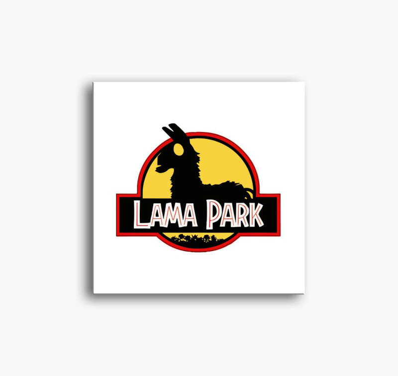 Fortnite Lama Park slika na platnu