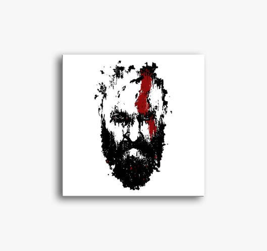 God of war dotted face slika n...