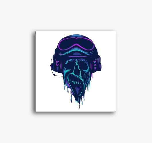 ColorSkull slika na platnu