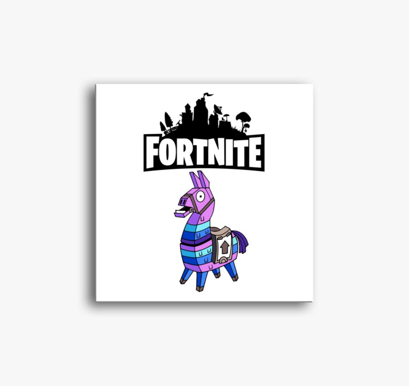 Fortnite Lama Battleroyal slika na platnu