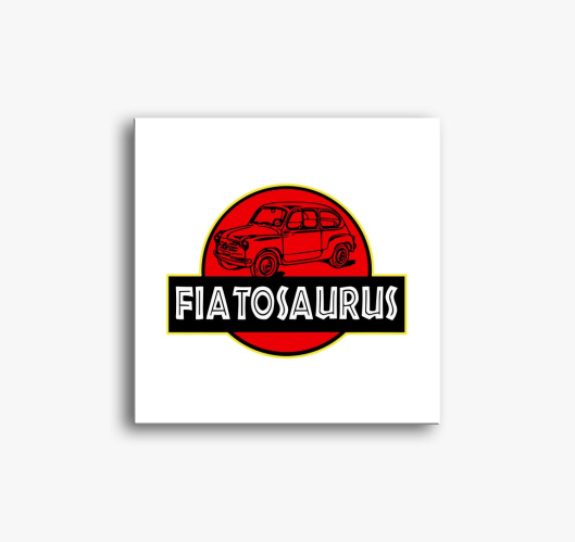 Fiatosaurus slika na platnu