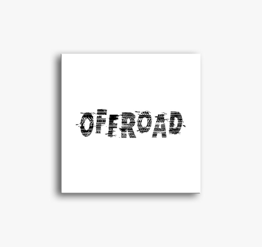 Offroad slika na platnu