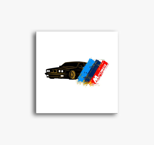 BMW M Power slika na platnu