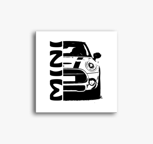 Mini Cooper slika na platnu