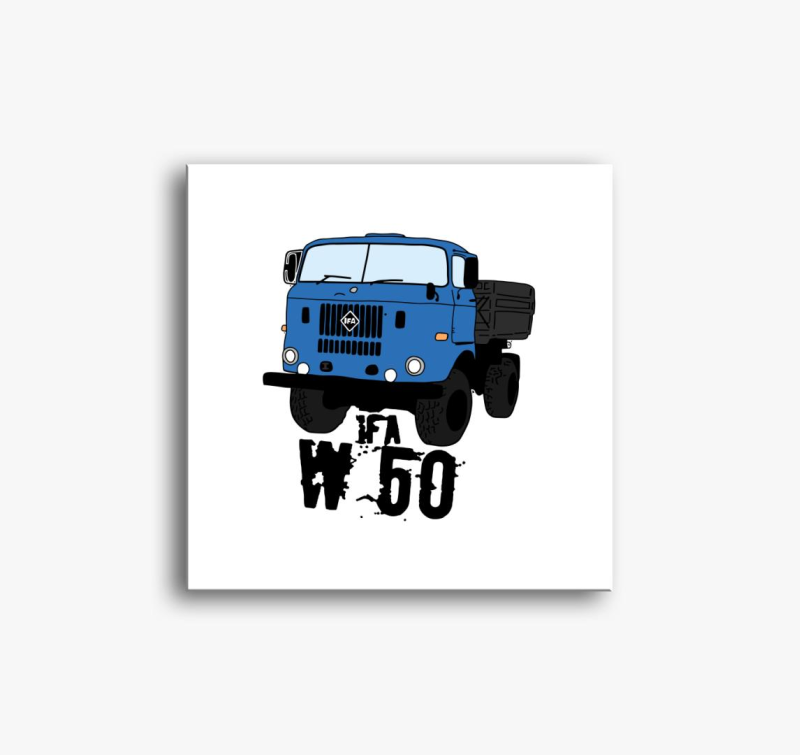 IFA W 50 slika na platnu