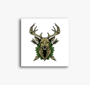 Szarvas fej slika na platnu
