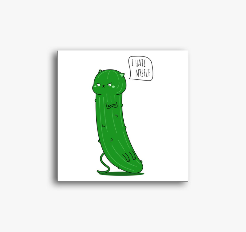 CATCUMBER (DSGN) slika na platnu