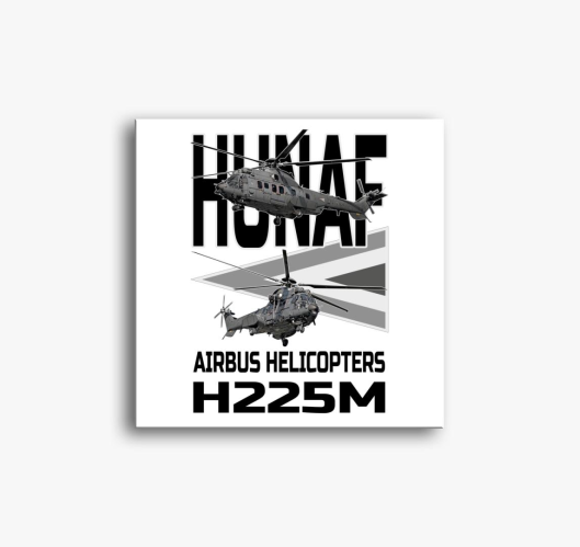 Airbus H225M 2 slika na platnu