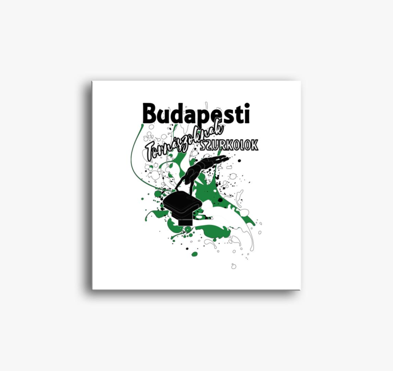 Budapesti 05 szurkolok - slika na platnu