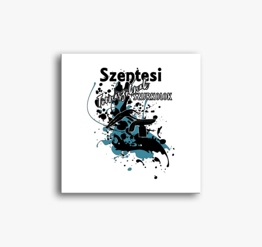 szurkolok_01 - slika na platnu